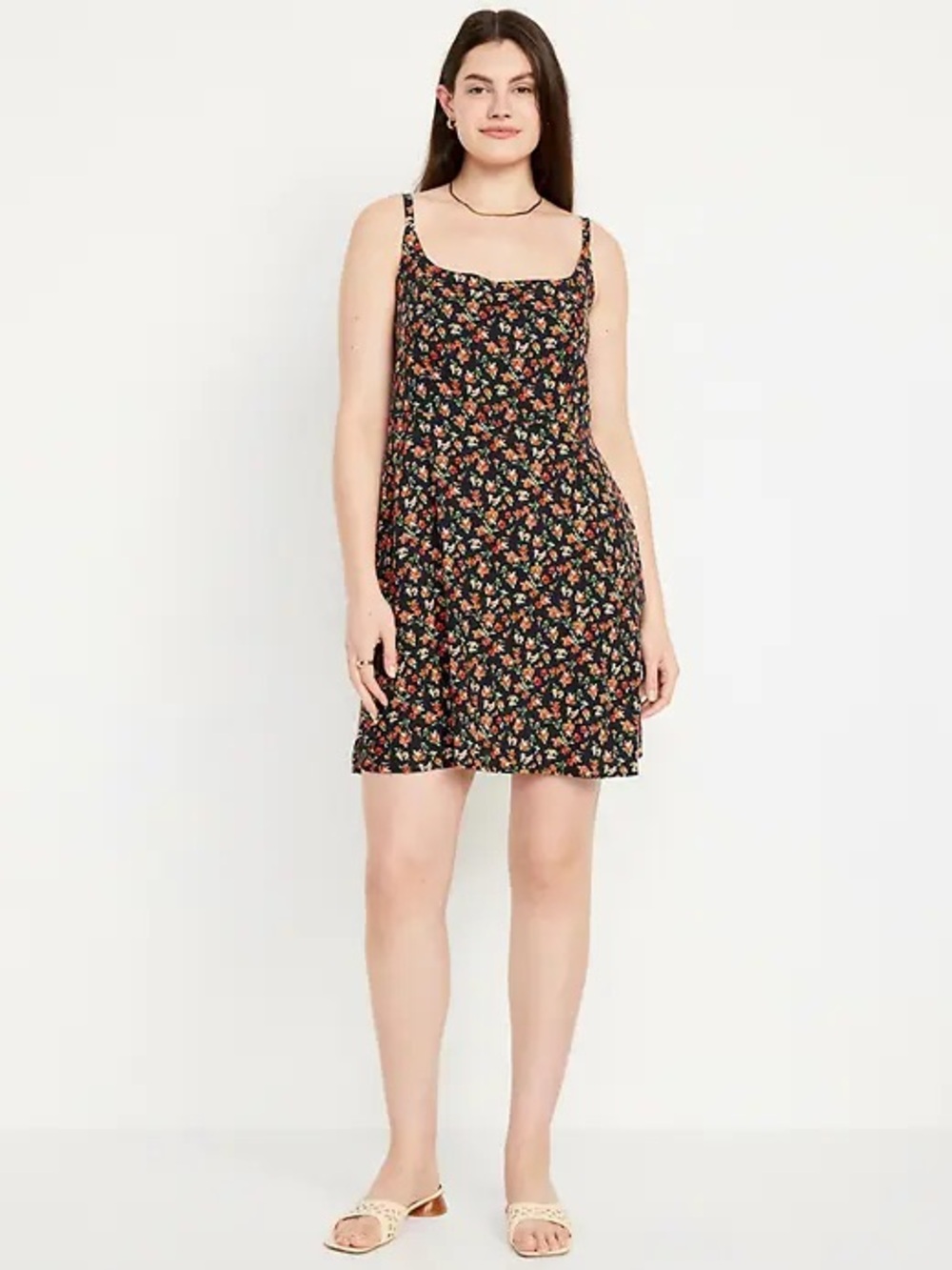 Old Navy Fit & Flare Cami Mini Dress